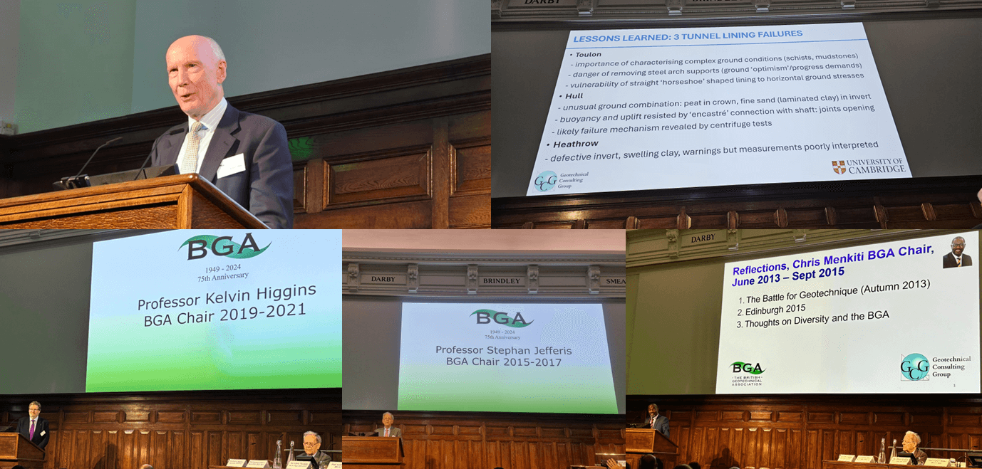 GCG Celebrates the British Geotechnical Association’s 75th Anniversary
